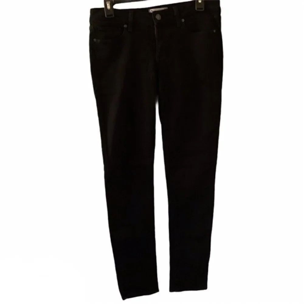 Paige Skyline Skinny Black Jeans size 28